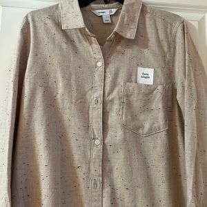 Womens Tunic Button Down